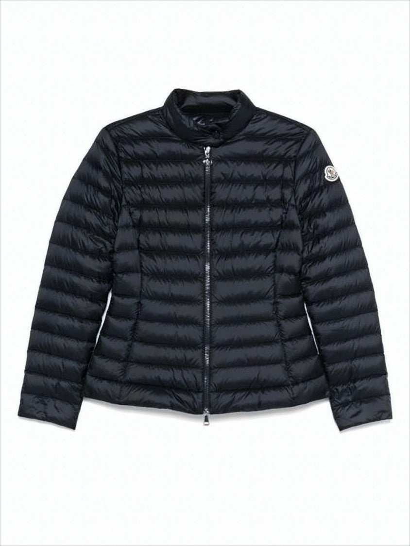 Moncler Fitted Down Jacket With High Collar
