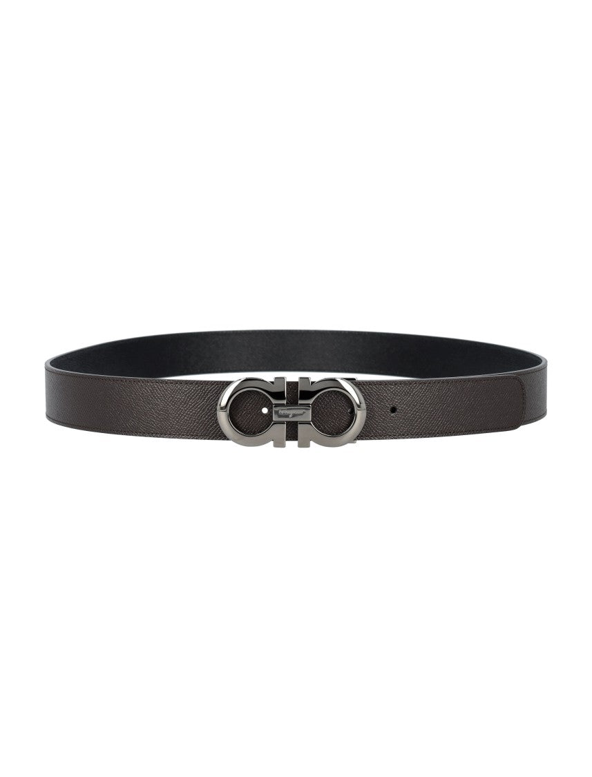 Ferragamo Reversible And Adjustable Gancini Belt