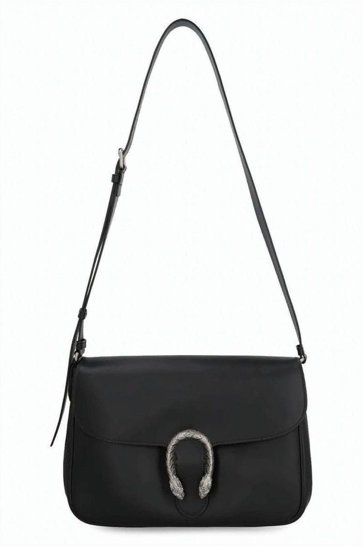 Gucci Rectangular Crossbody Bag With Tiger Head Clasp