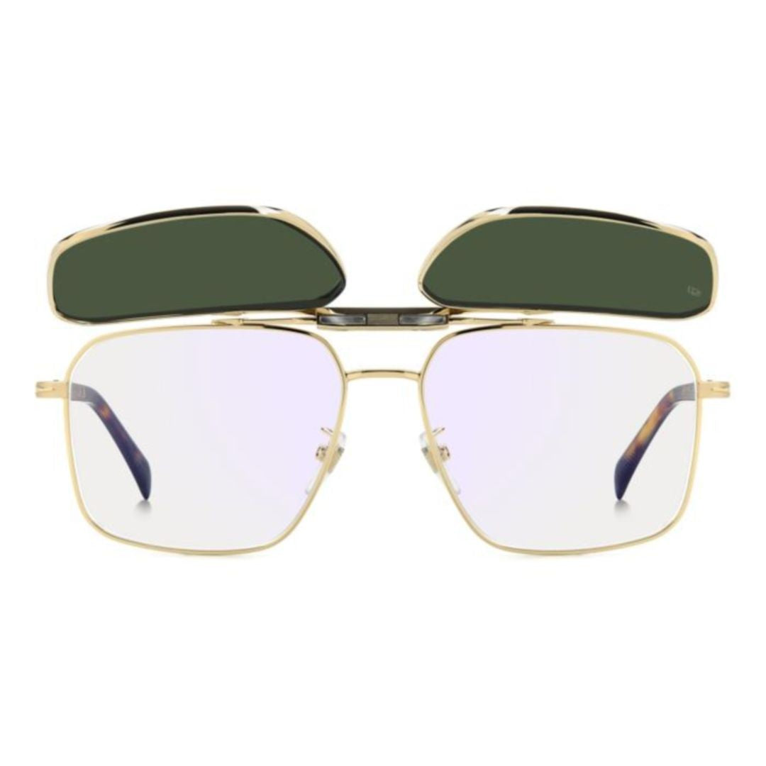 David Beckham Db 1187/G/C Rectangular Clip-On Sunglasses