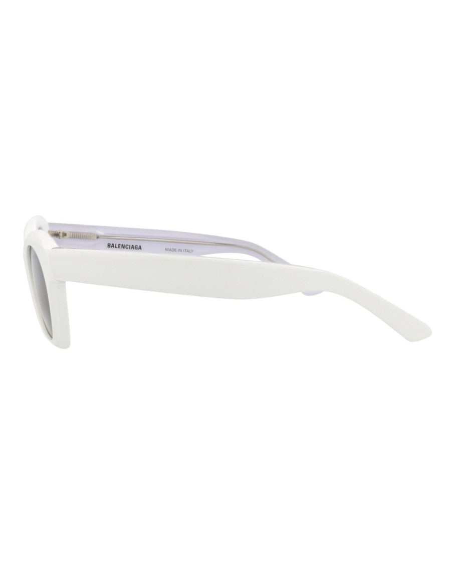 Balenciaga Cat Eye Acetate Sunglasses With Glossy Finish