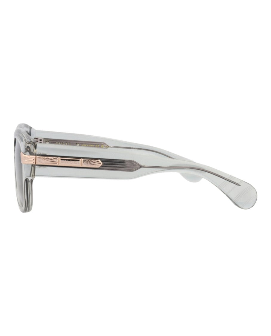 Gucci Square-Frame Recycled Acetate Sunglasses