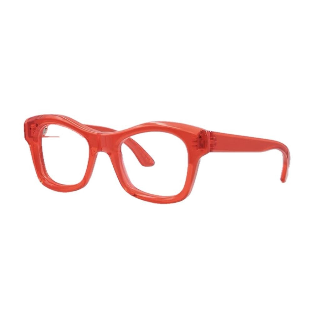 Panetti Eyewear Krystal Early Transparent Red Acrylic Sunglasses