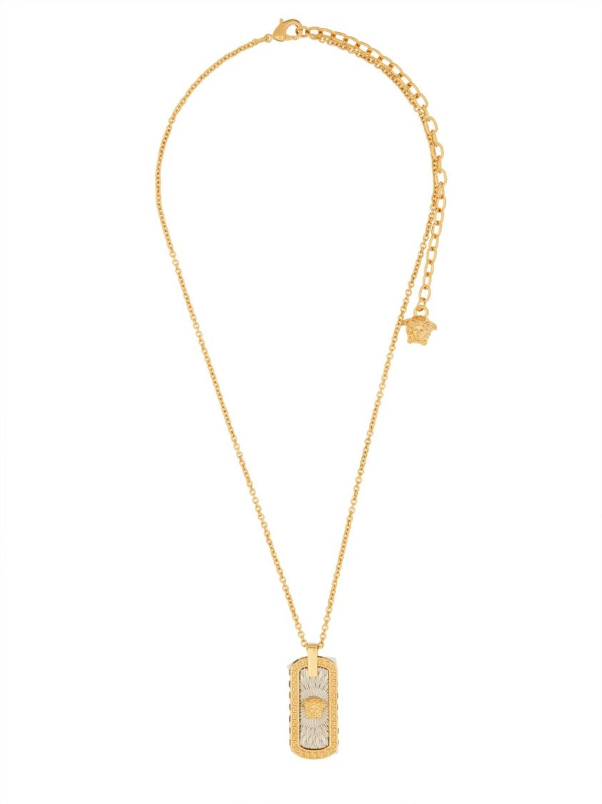 Versace Necklace With Crystals