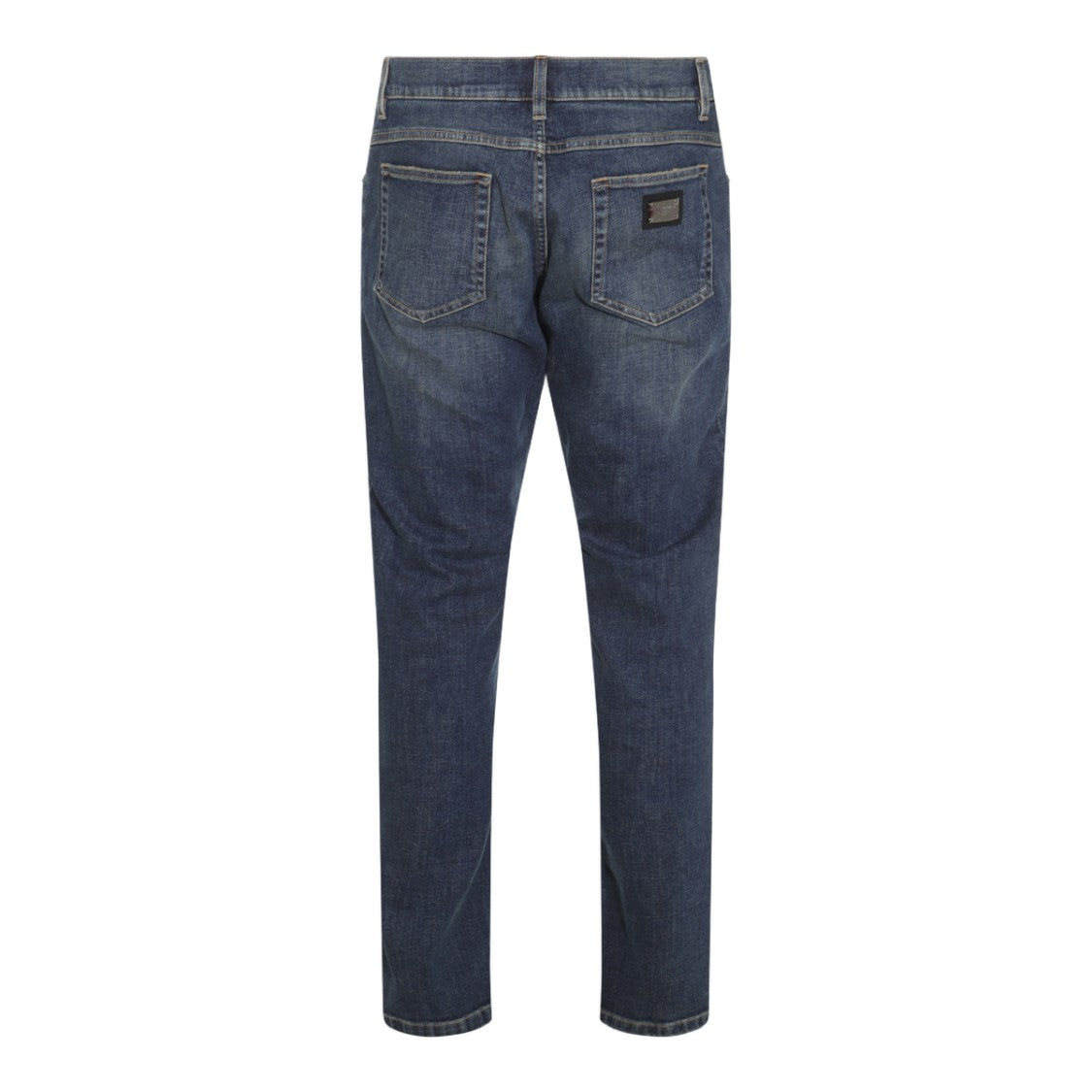 Dolce & Gabbana Slim-Fit Denim Jeans With Five-Pocket Design And Subtle Wash