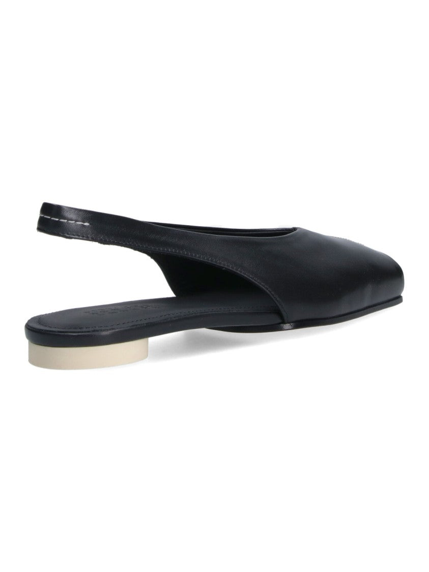 Mm6 By Maison Margiela Slingback Ballerines – Black