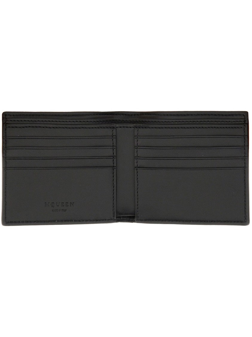 Alexander Mcqueen "The Skull" Bifold Wallet
