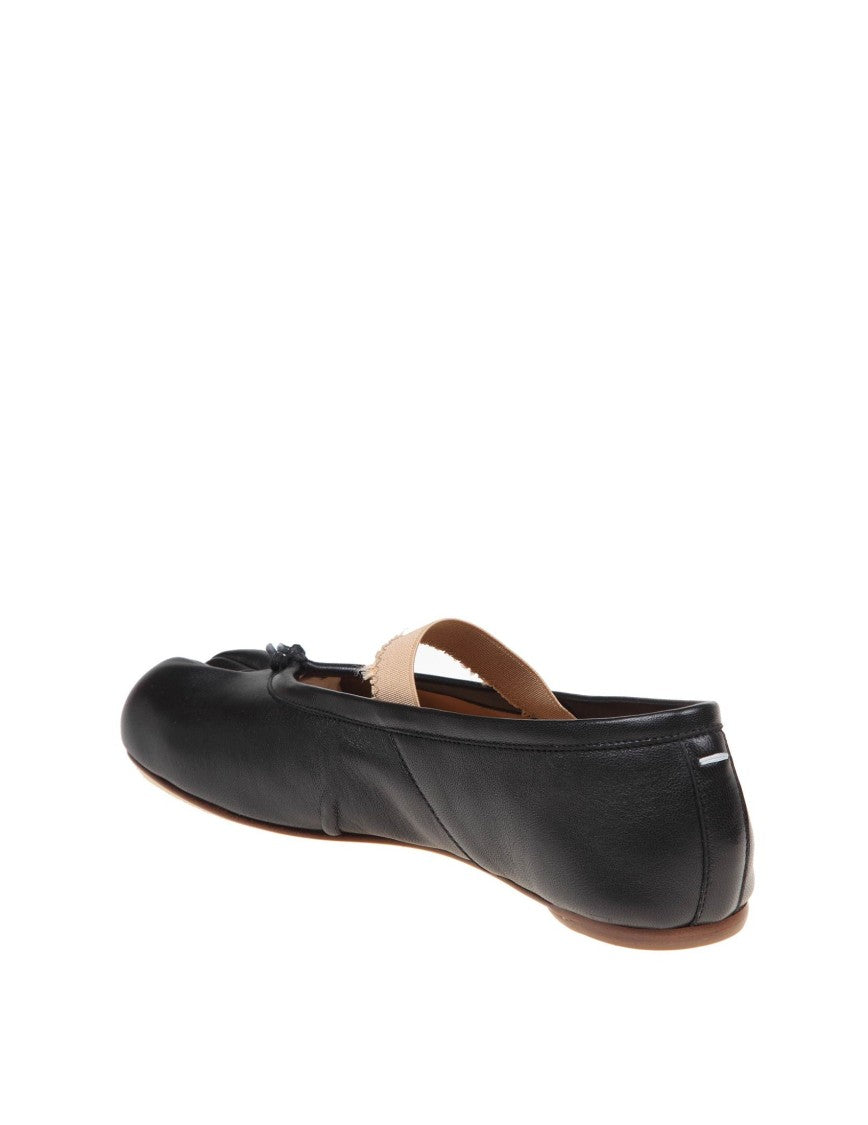 Maison Margiela Tabi Ballerina With Leather Elastic