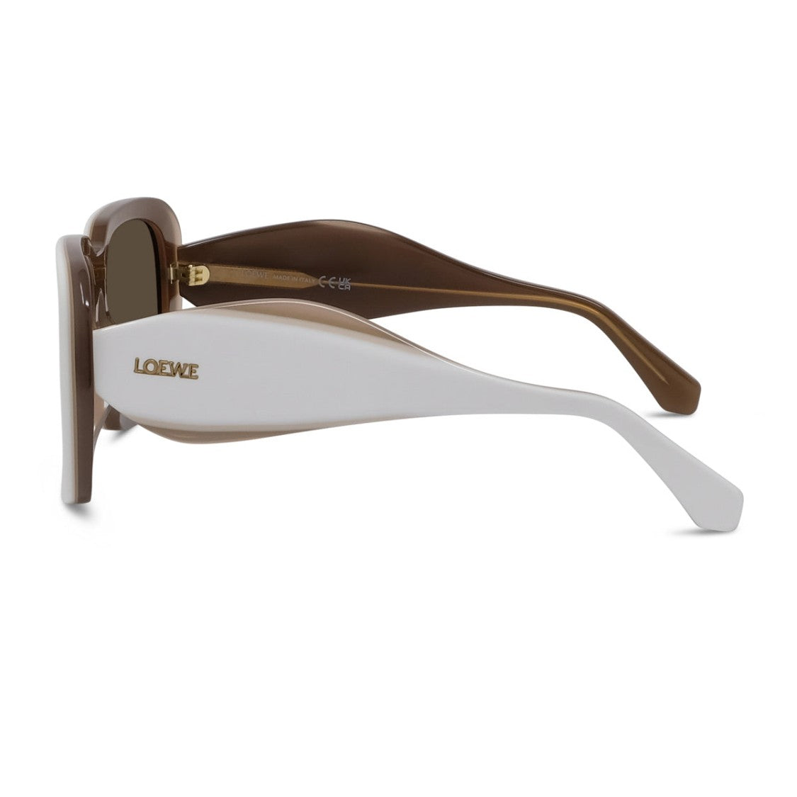 Loewe Ivory Oversized Acetate Sunglasses
