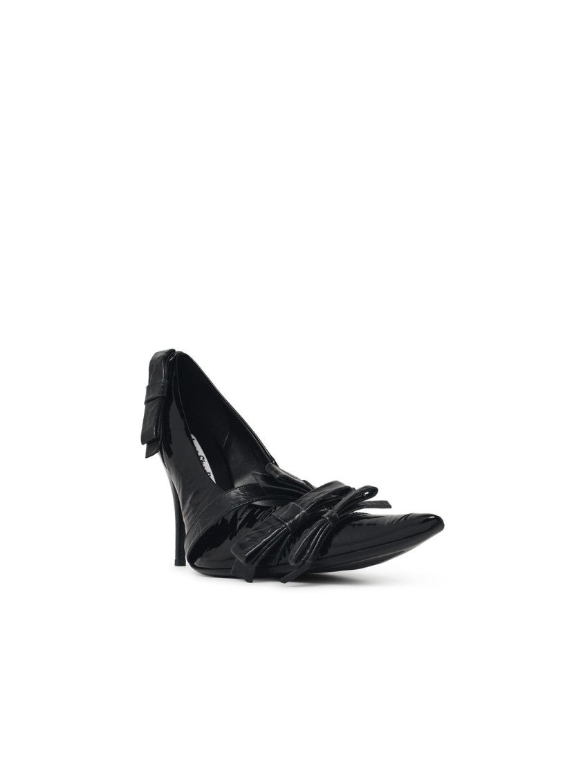 Acne Studios Black Patent Leather Pumps
