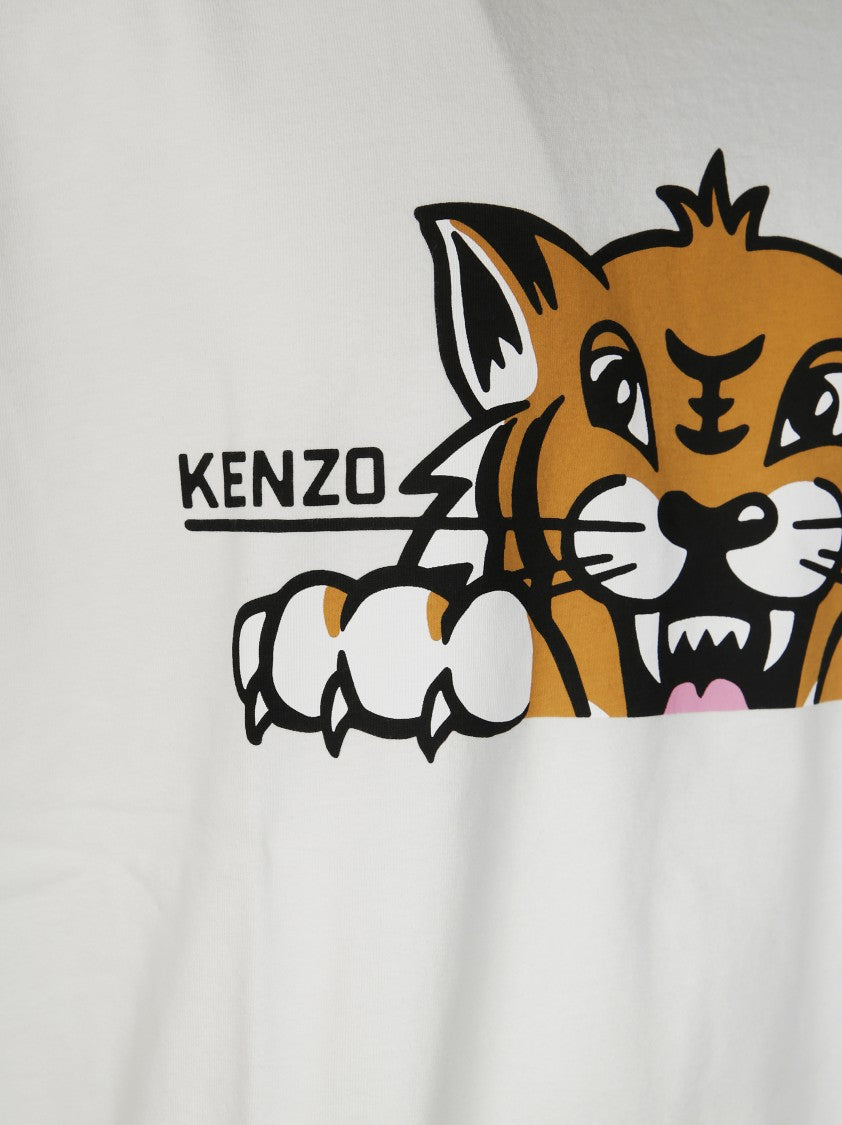 Kenzo T-Shirt Over Size Happy Tiger