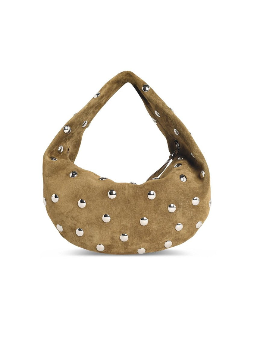 Khaite Olivia Hobo' Mud Suede Bag