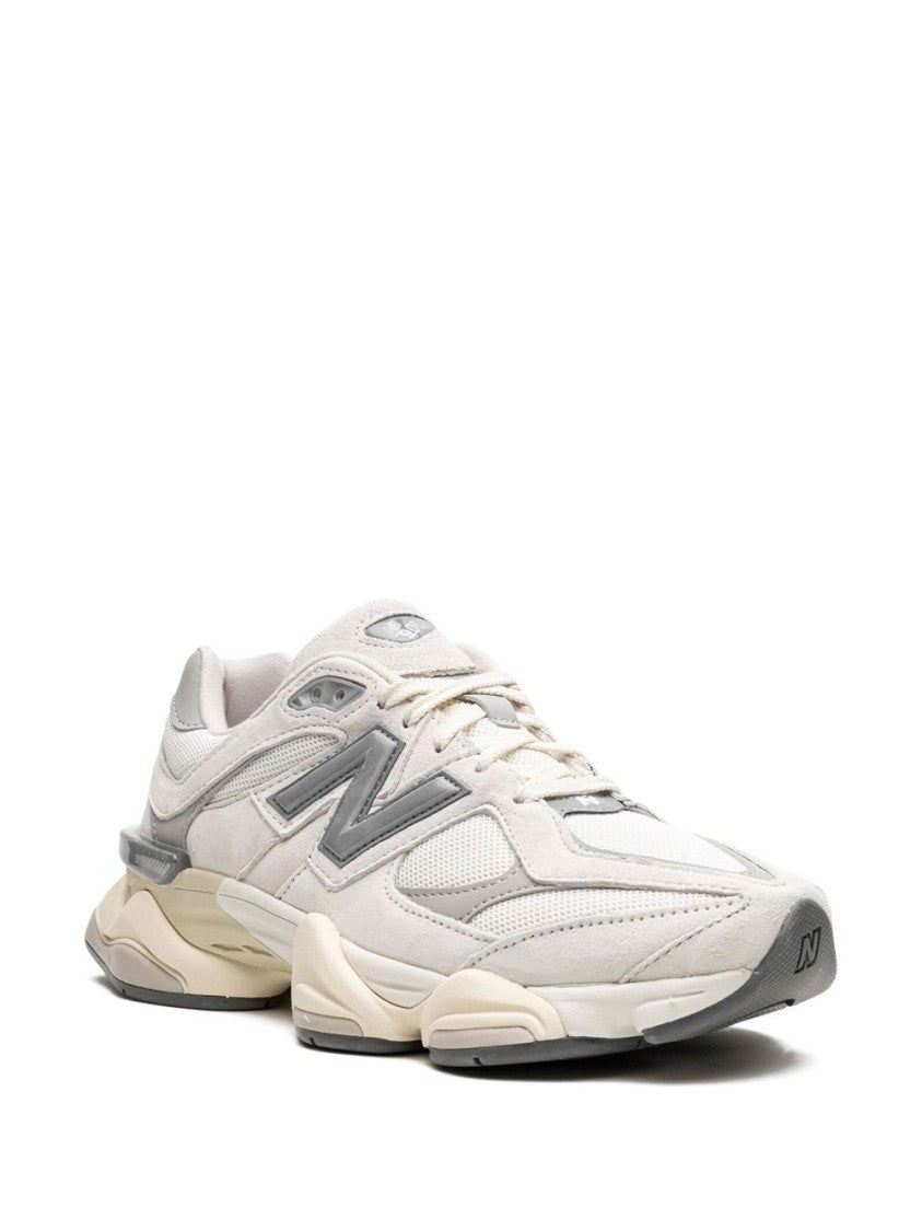 New Balance Layered Grey Sneakers With Sole