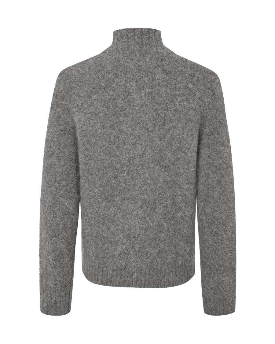 Samsøe Samsøe Cardigan Sajean Zip 15425 Iron Gate