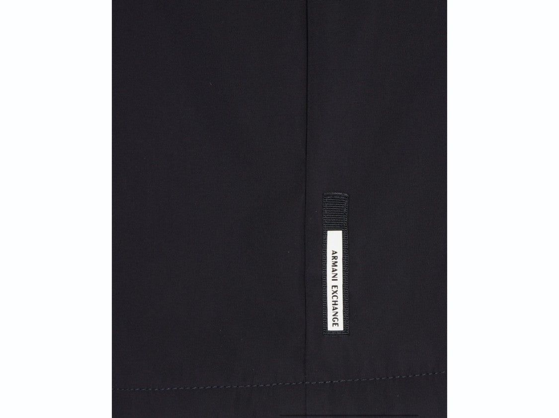 Armani Exchange Lightweight Padded Jacket With High Collar