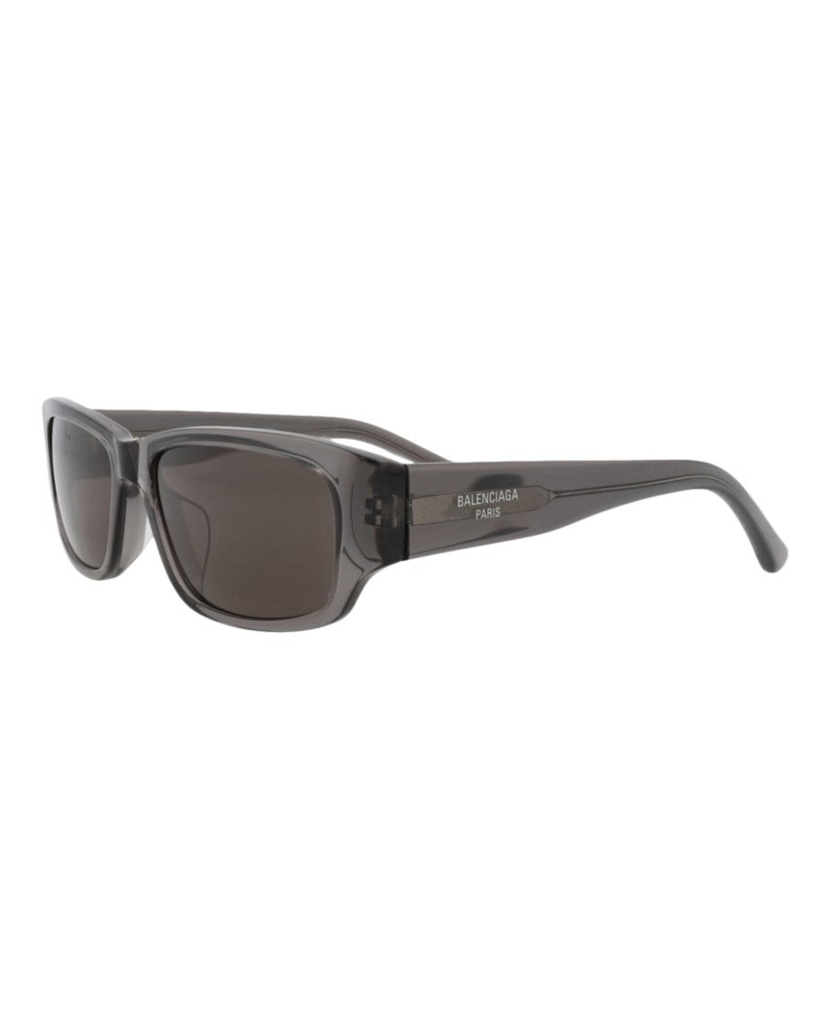 Balenciaga Square-Frame Recycled Acetate Sunglasses