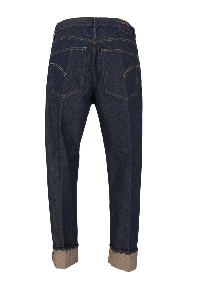 Dondup Paco Dark Indigo Relaxed Tapered Jeans
