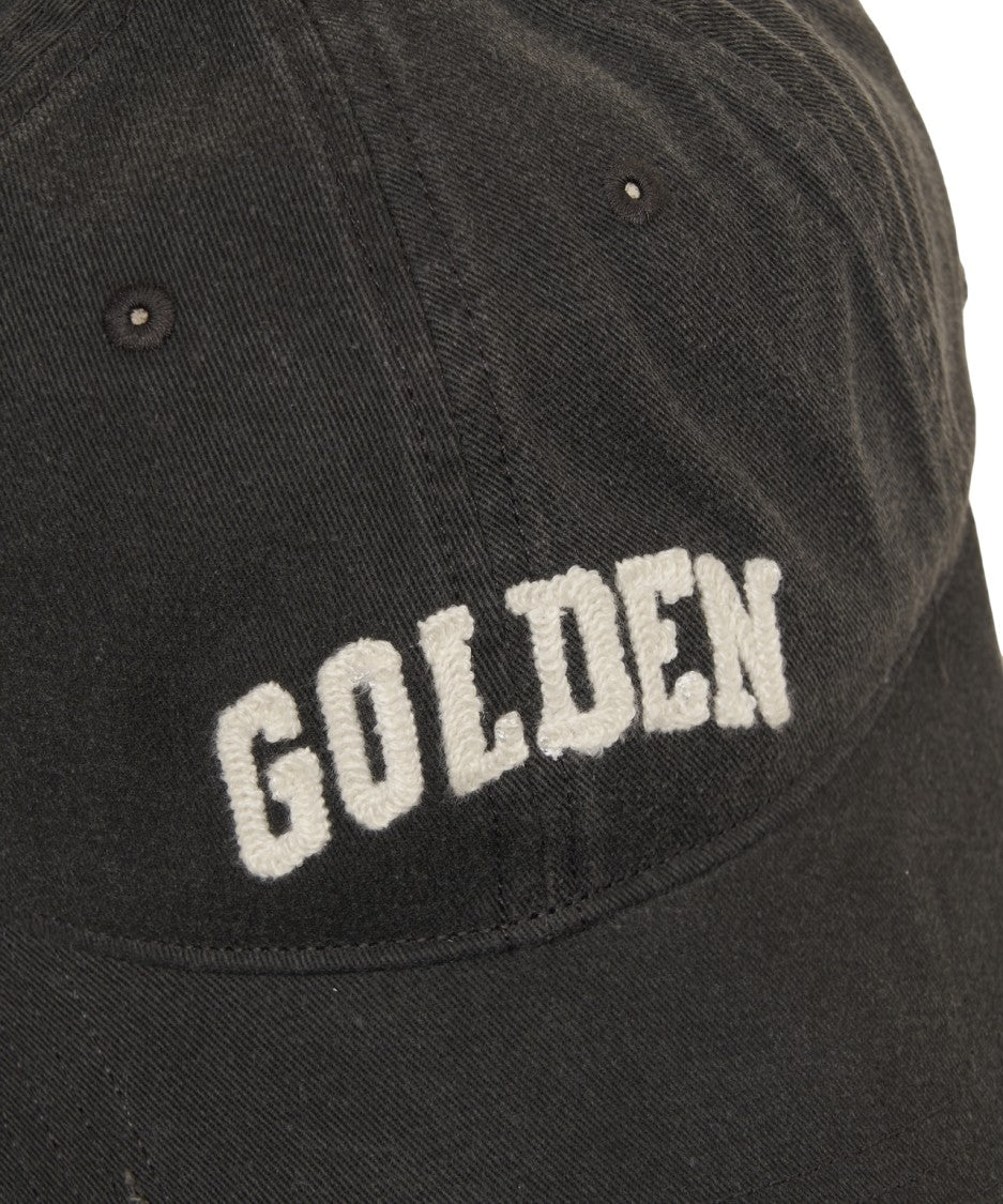 Golden Goose Baseball Cap With Logo Embroidery