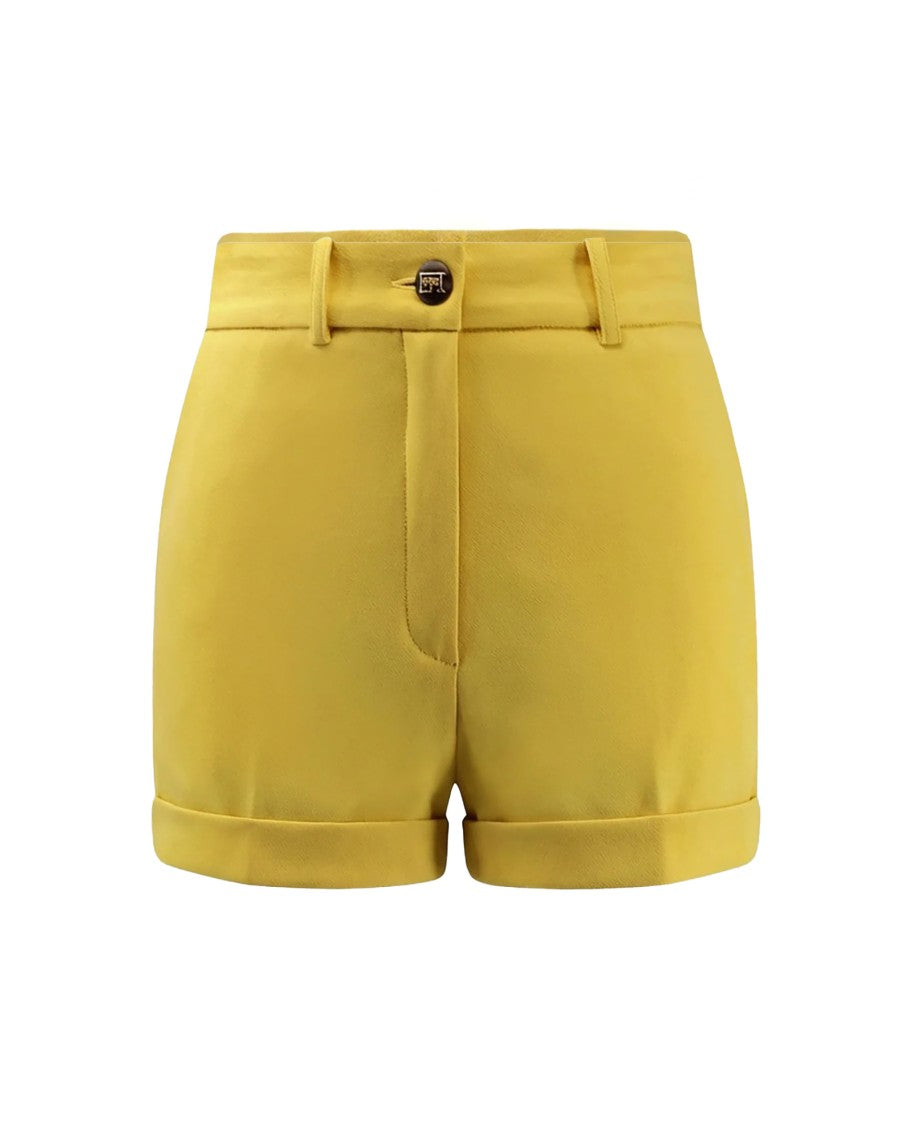 Elisabetta Franchi Sun Crepe Shorts