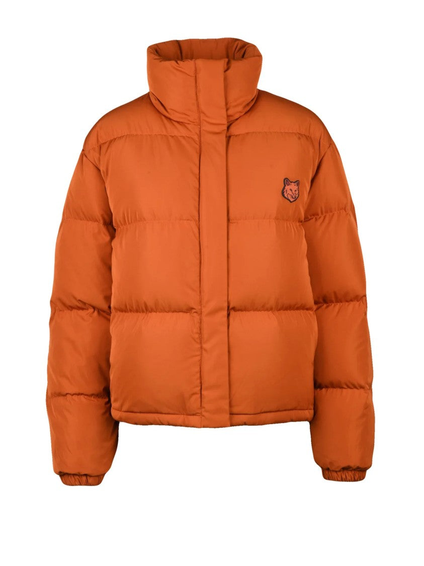 Maison Kitsuné Rust Polyester Down Jacket