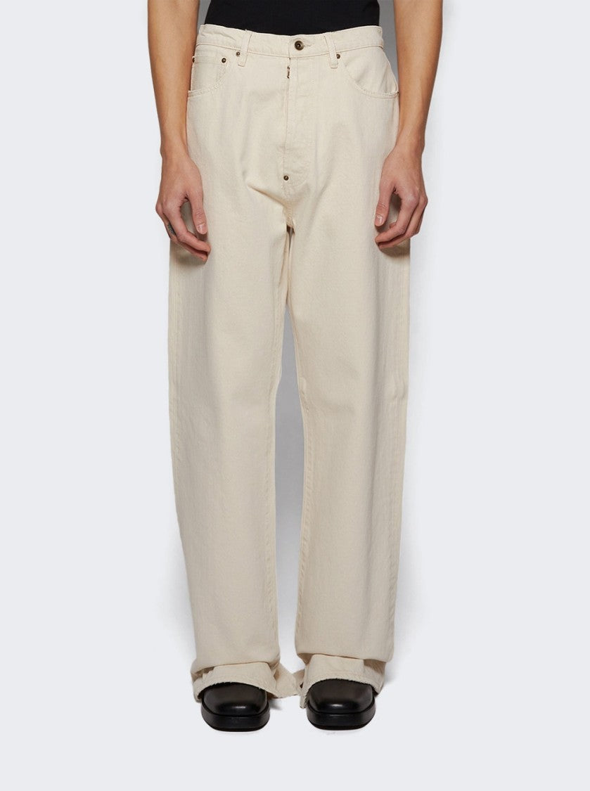Maison Margiela Pants Ecru Melange