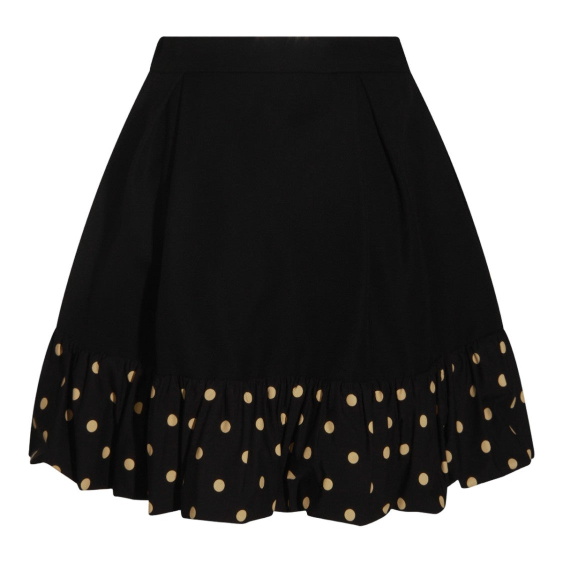 Moschino Flared Skirt With Ruffled Trim