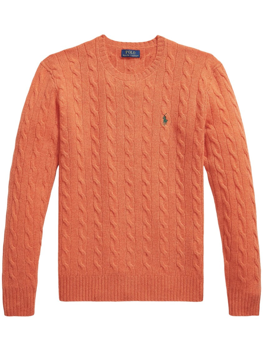 Polo Ralph Lauren Cable Knit Ribbed Pullover Sweater