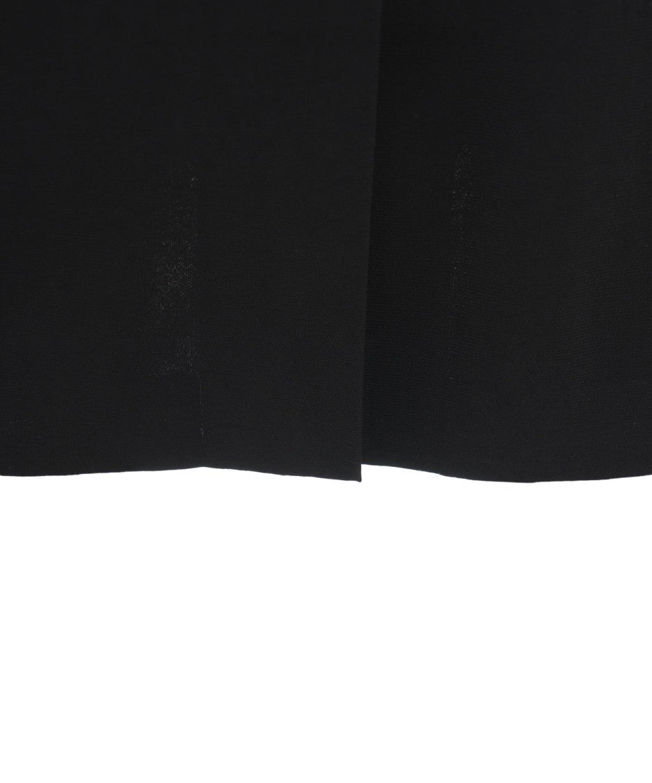 Norma Kamali High-Waisted Body-Hugging Midi Skirt