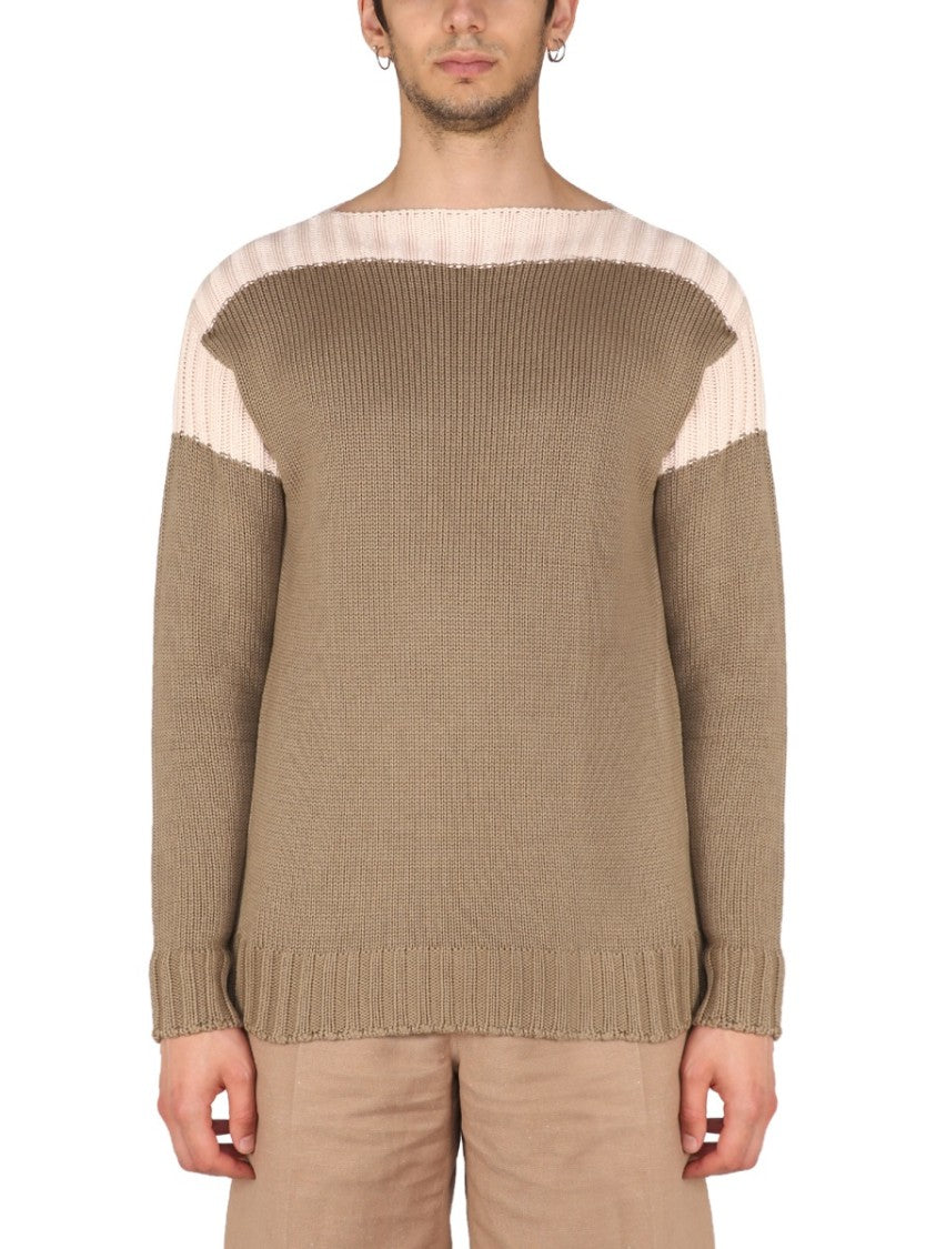 Fendi Cotton And Cashmere Sweater