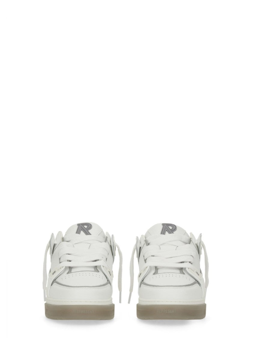 Represent Studio Leather Gradient Sole Sneakers