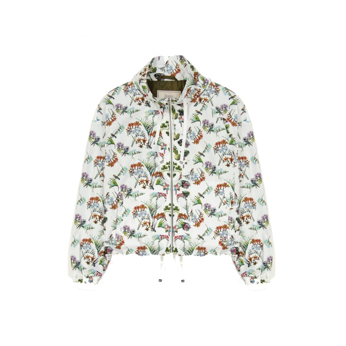 Herno Floral Print Bomber Jacket