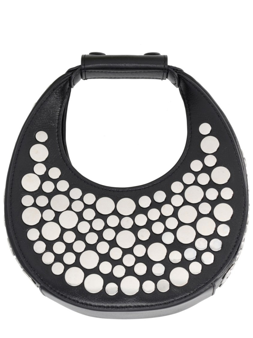 Staud Black Good Night Moon Shoulder Bag