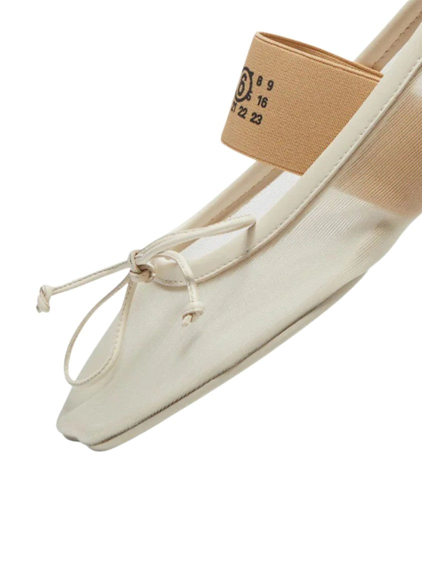 Mm6 By Maison Margiela Nylon Ballet Shoe