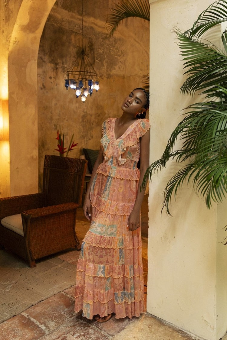 Miss June Estefania Long Dress