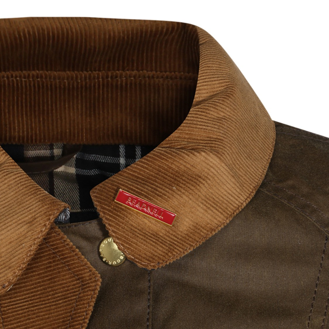 Barbour Casual Corduroy Collar Flap Pocket Jacket