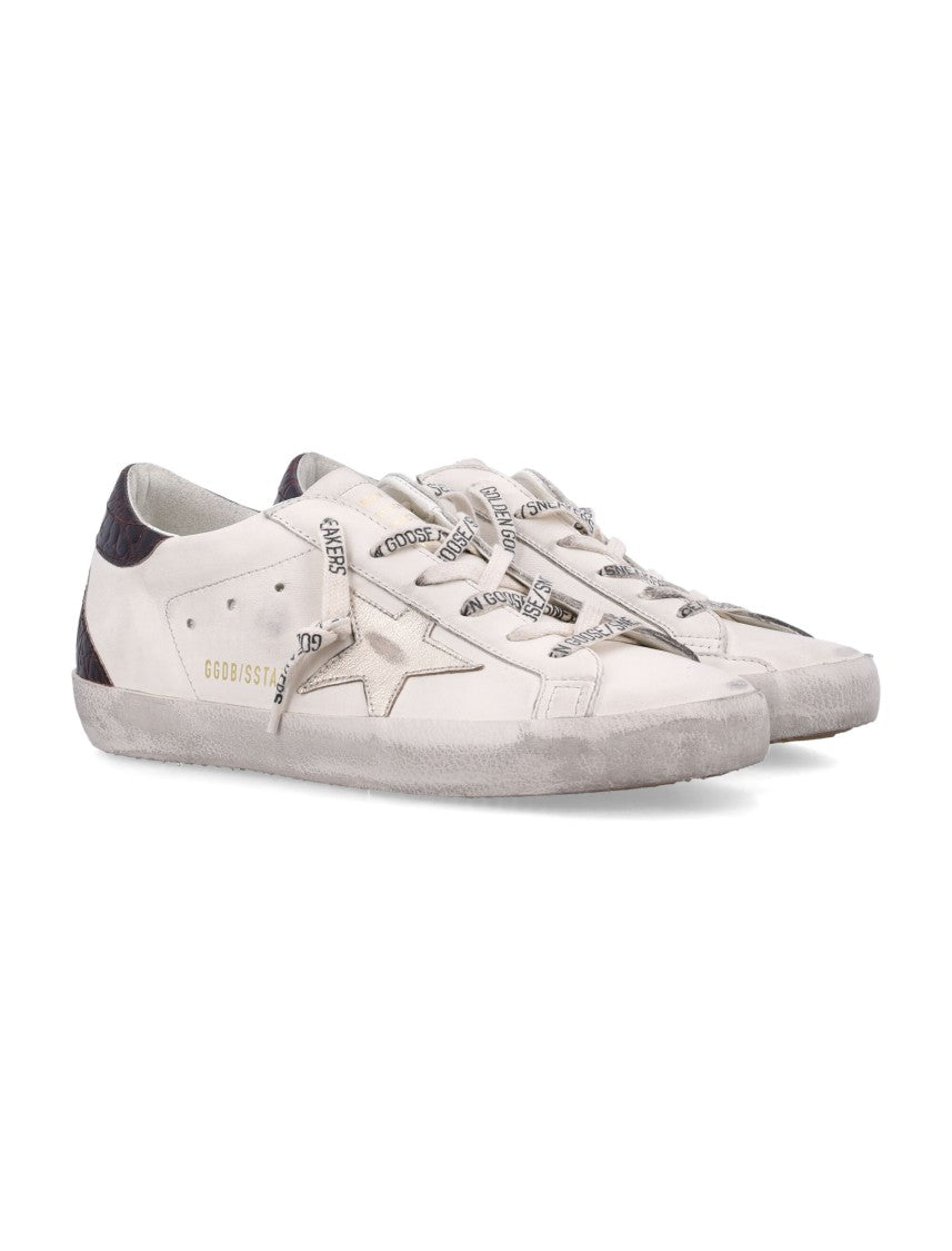 Golden Goose Super Star Leather Upper Sneakers