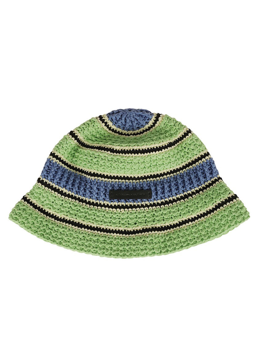 Stella Mccartney Crochet Hat With Striped Design