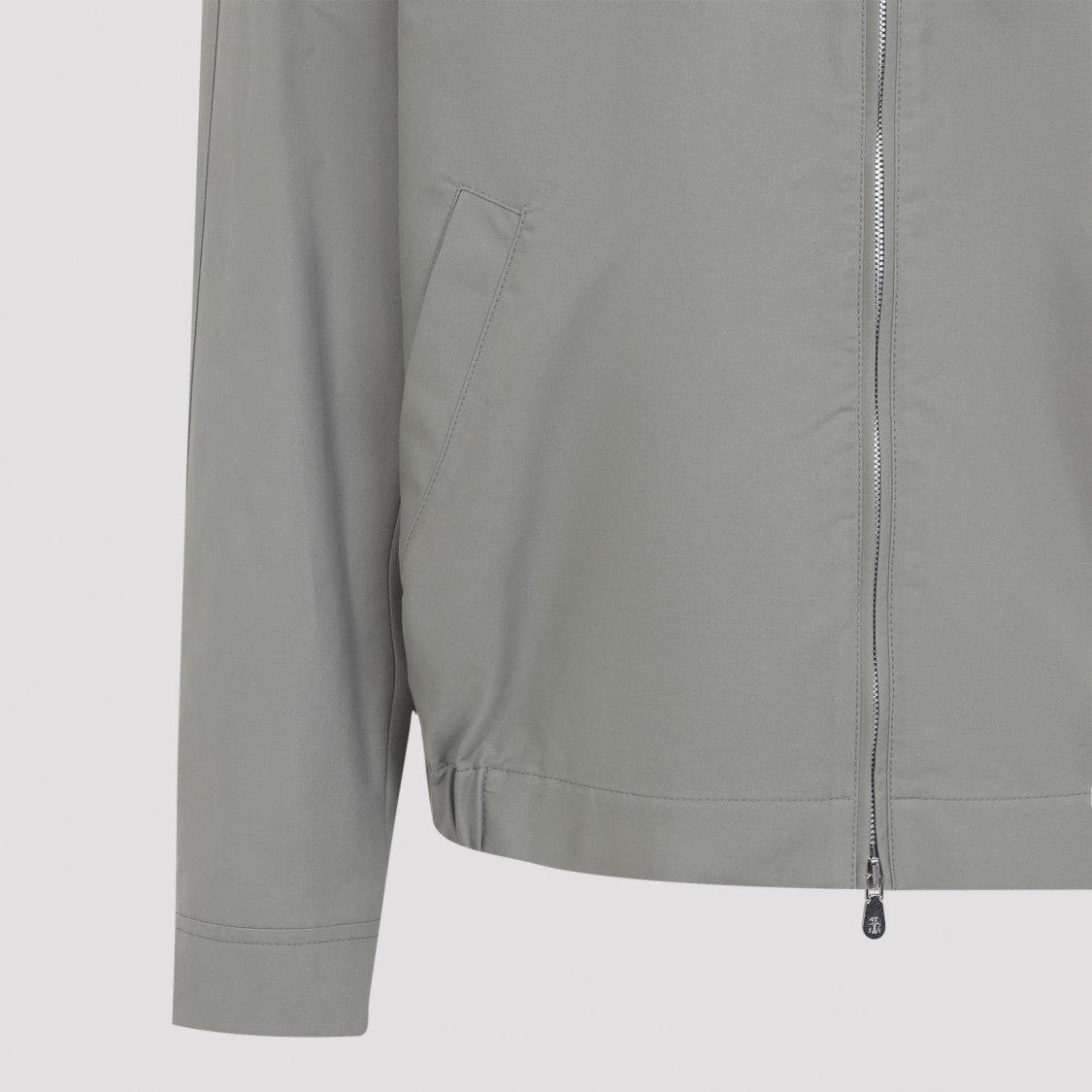 Brunello Cucinelli Khaki Cotton Jacket