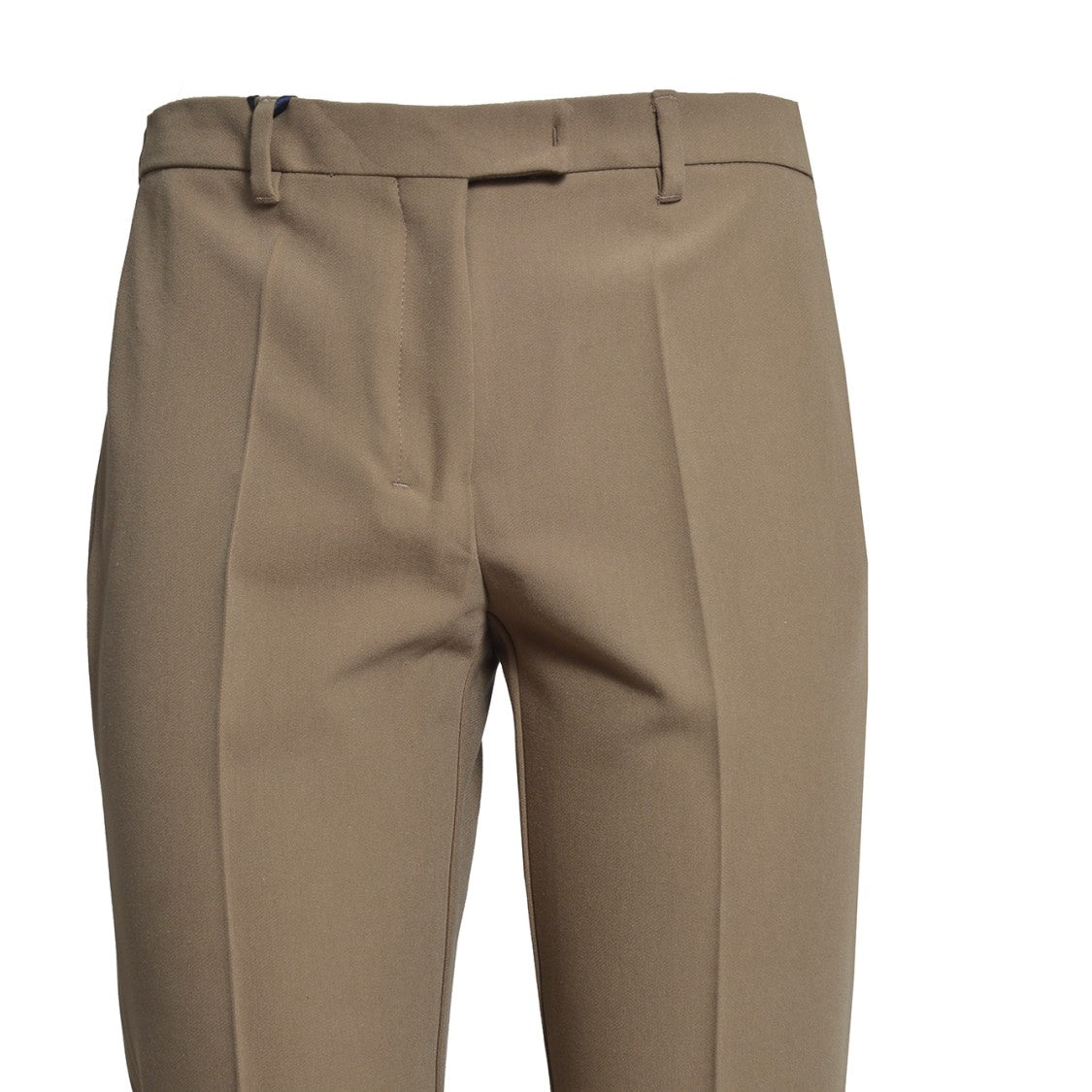 Max Mara Brown Cotton And Viscose Fairy Pants