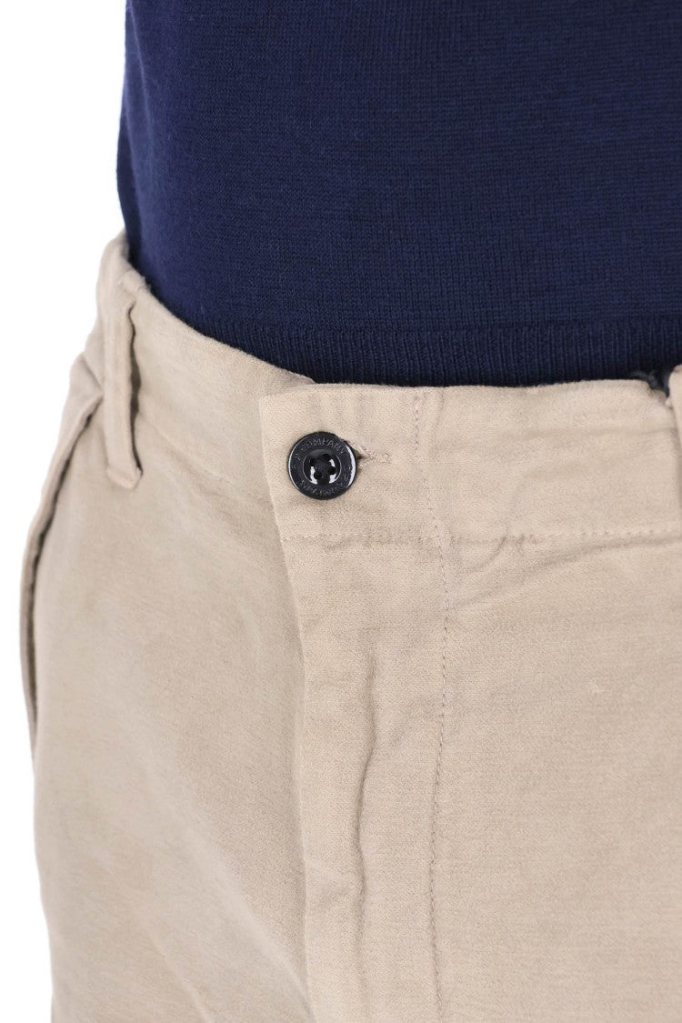 C.P. Company Stretch Moleskine Cotton Trousers