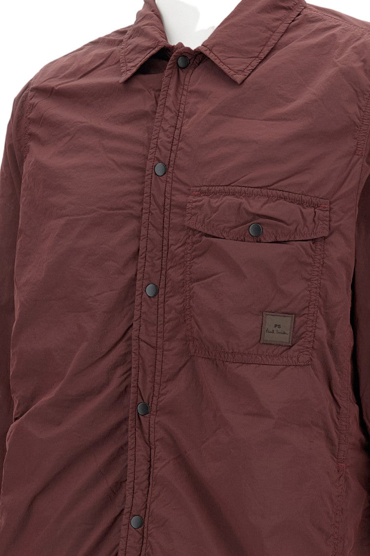 Paul Smith Burgundy Nylon Sports Jacket