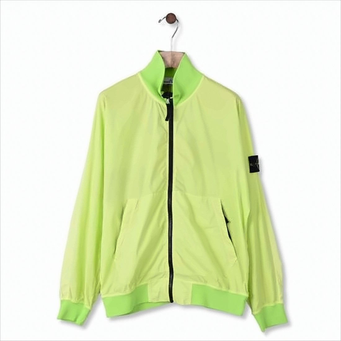 Stone Island Geometric Star Pattern Lightweight Jacket