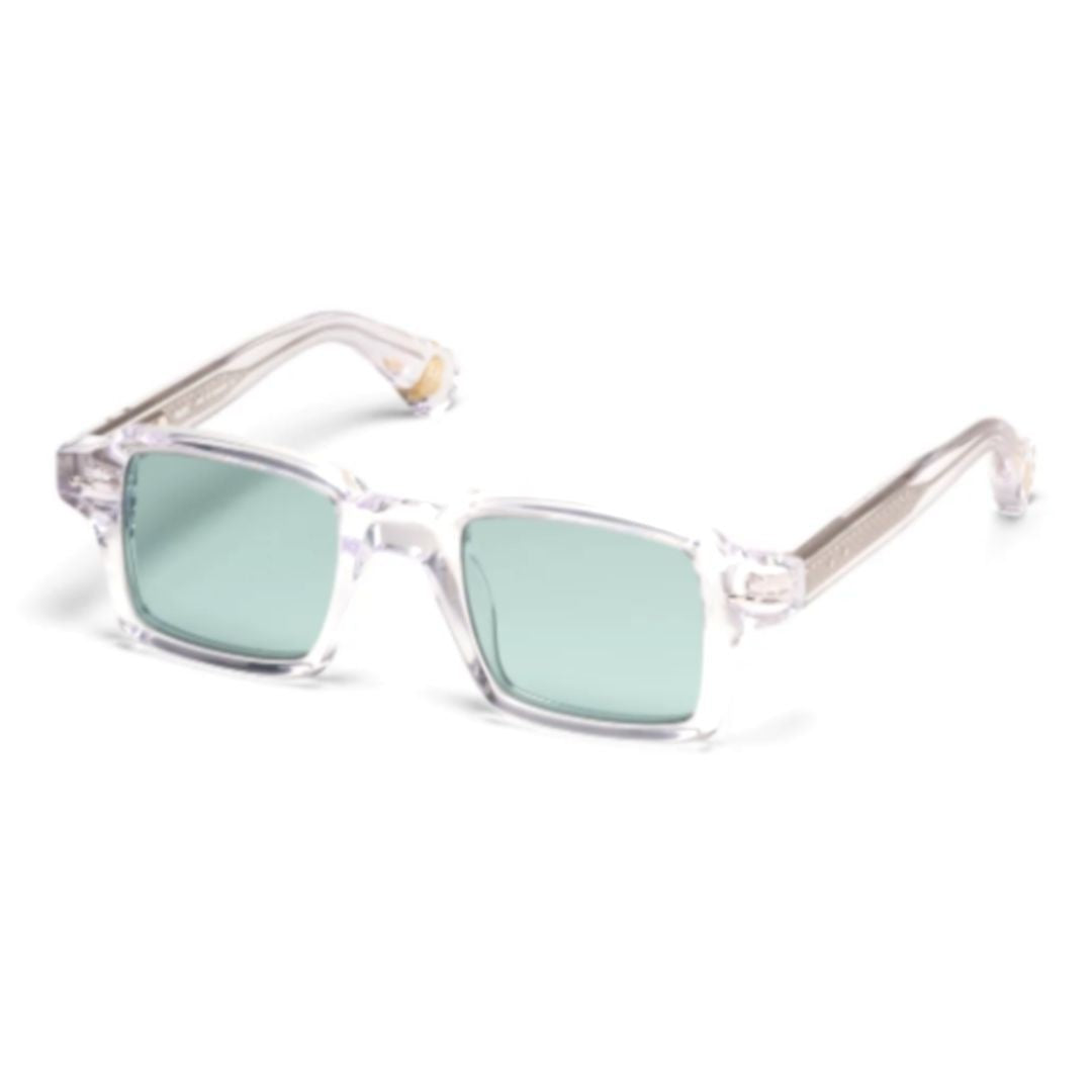 Peter And May Numero Transparent Acetate Sunglasses With Crystal Effect