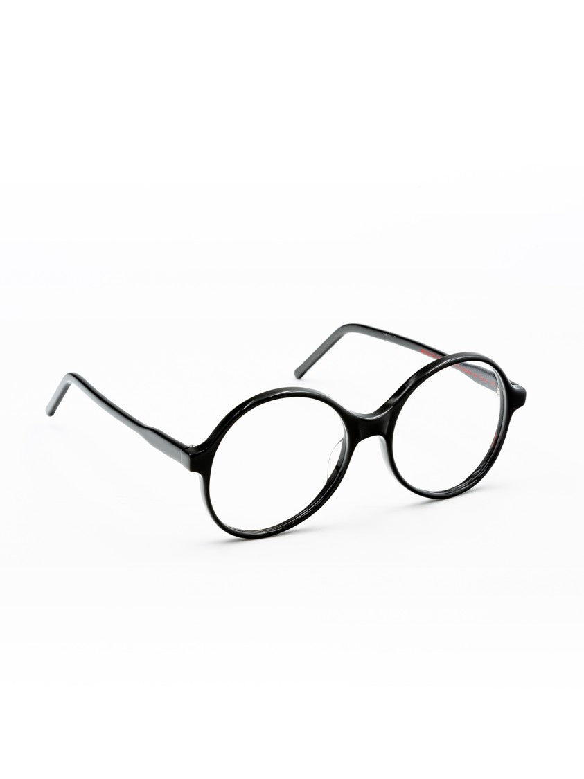 Moli@Limo Black Md154 Rounded Glossy Frames