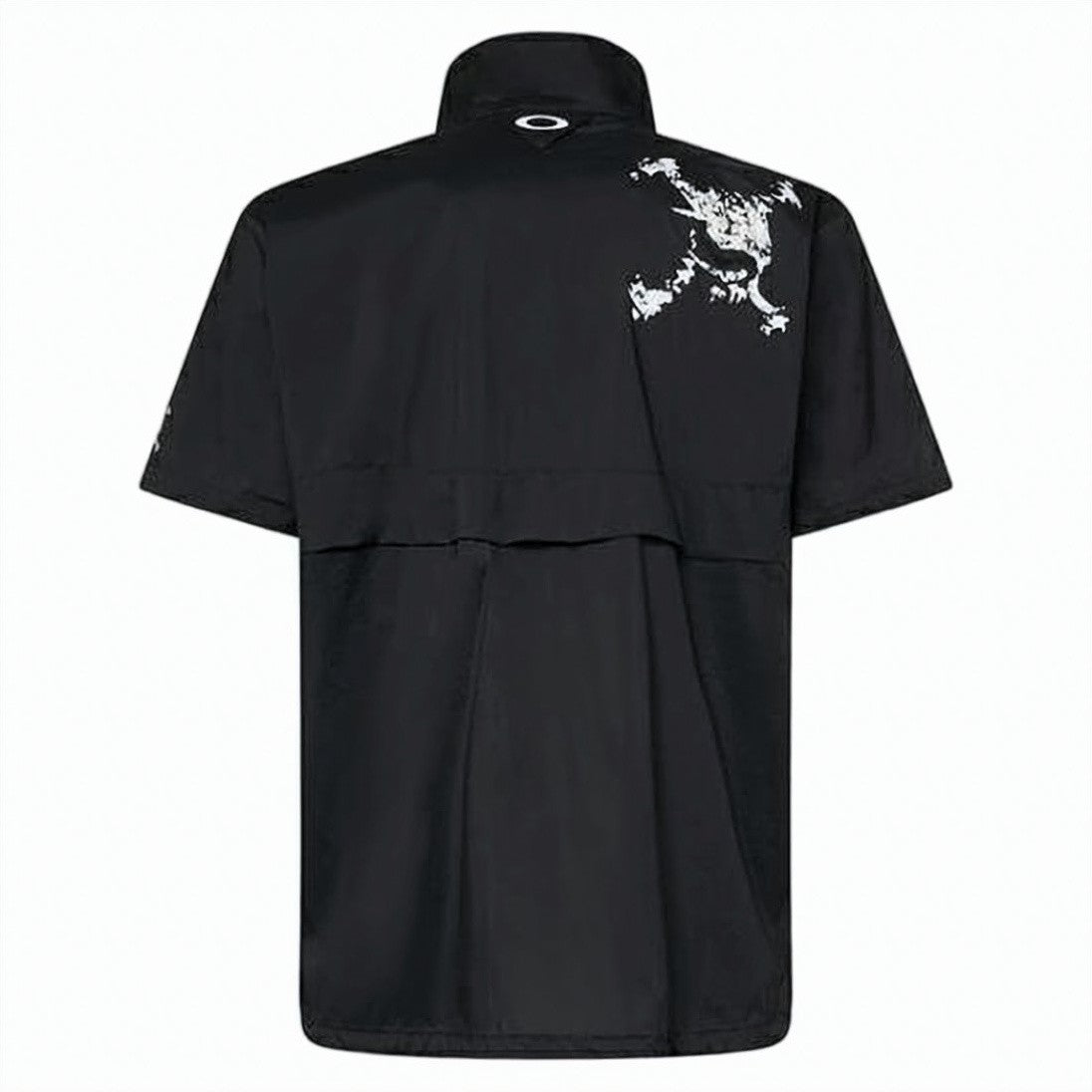 Oakley Black Short-Sleeve Vented High Collar Jacket