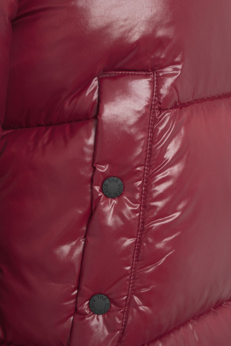 Save The Duck Quilted Plumtech Insulated Down Jacket With High Collar