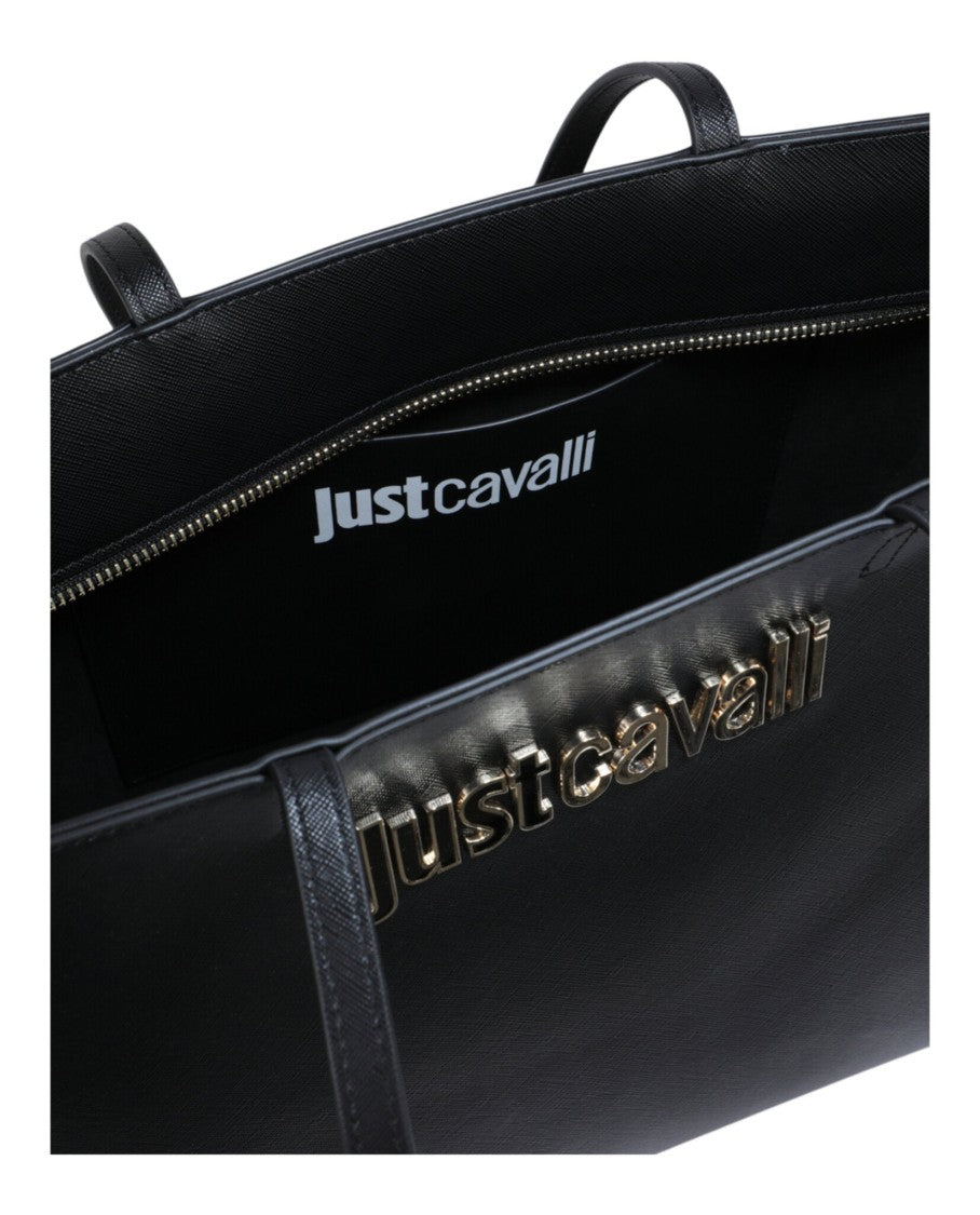 Just Cavalli Logo Tote