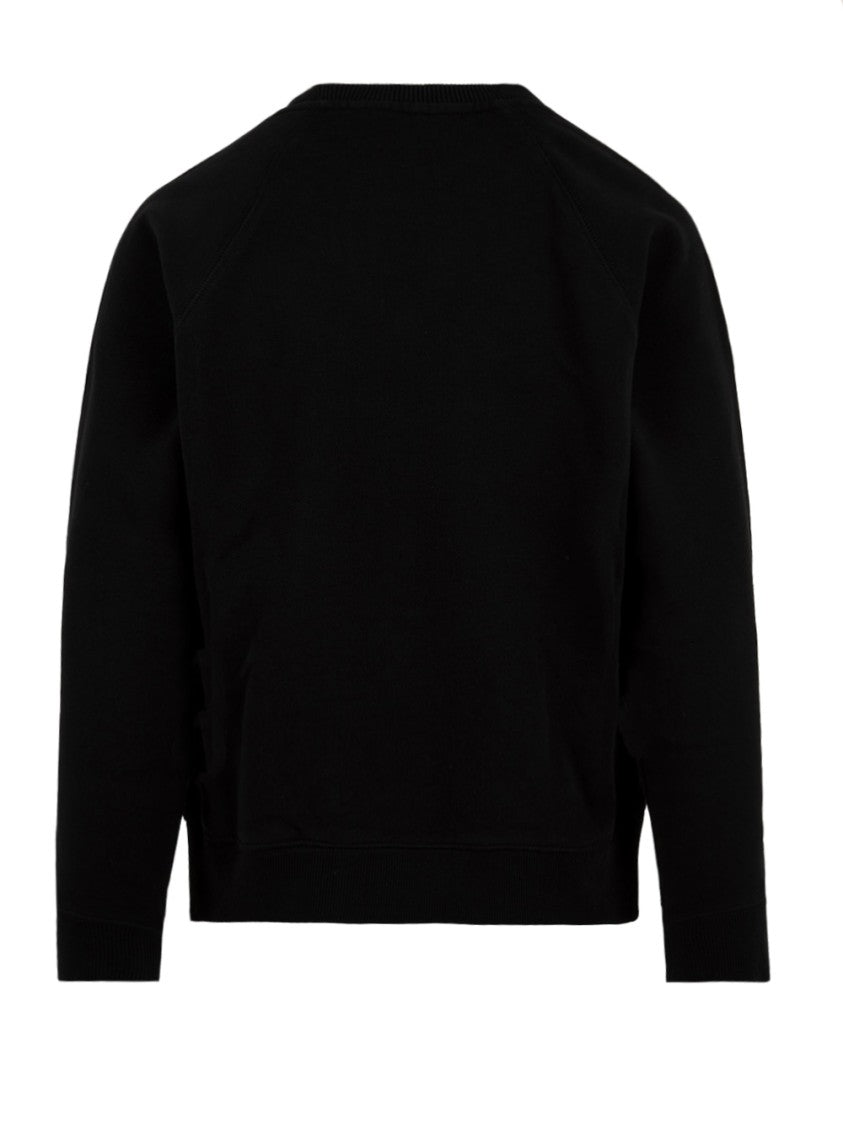 Zadig & Voltaire Long-Sleeve Black Sweatshirt With Bold Embroidery