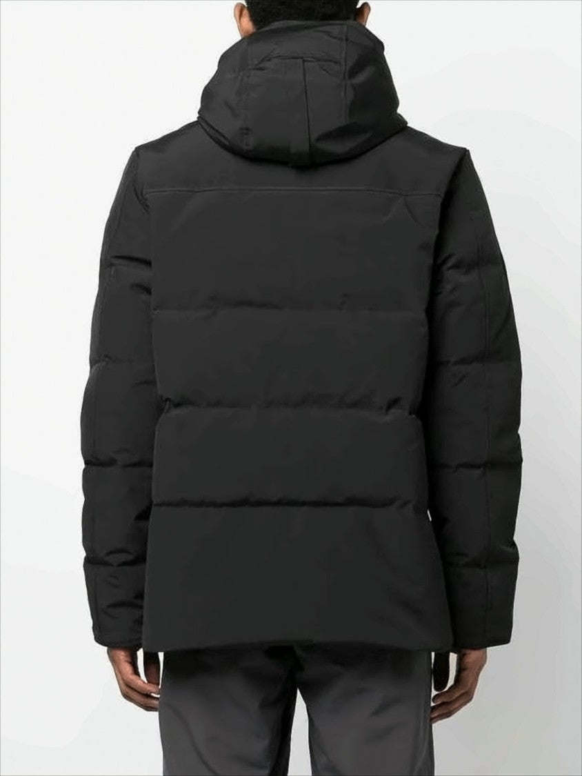 Canada Goose Padded Down Jacket With High Collar