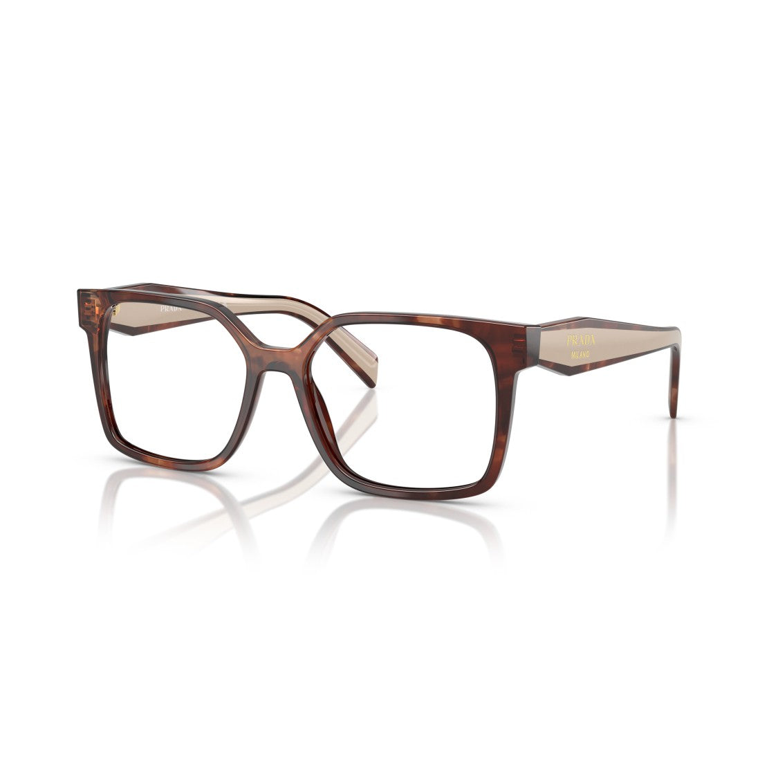 Prada 0Pr B03v Oversized Tortoiseshell Acetate Sunglasses